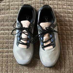 On cloud athletic shoes